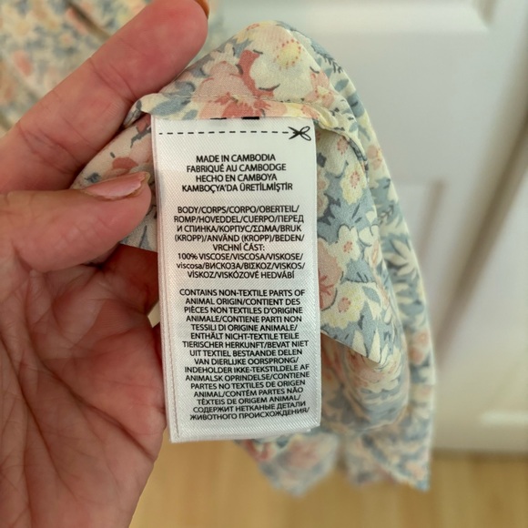 Polo Ralph Lauren Vintage Style Floral Viscose Dress - Picture 5 of 5